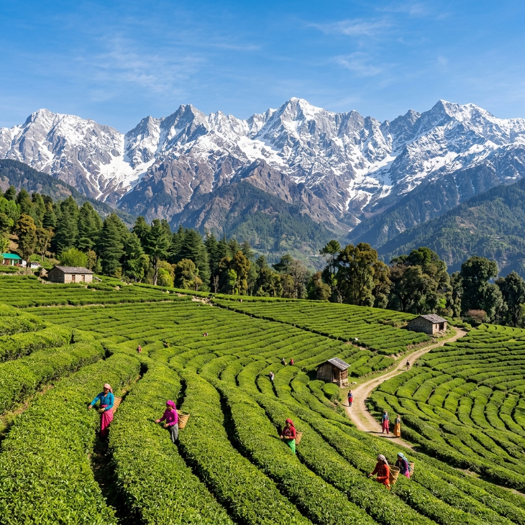 Kangra tea estate